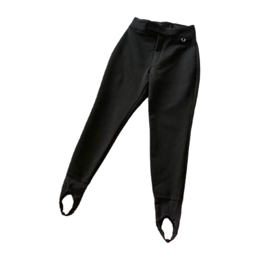 Vintage Schoeller Ski Pants | 80s | Stirrups | Women's Size 6